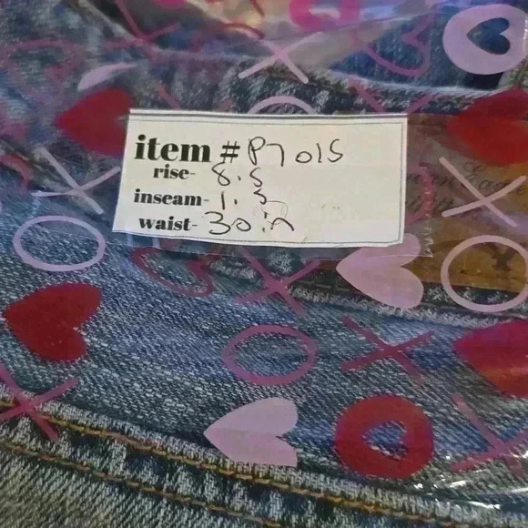 P7015 american eagle short shorts distressed size30in - Picture 8 of 8